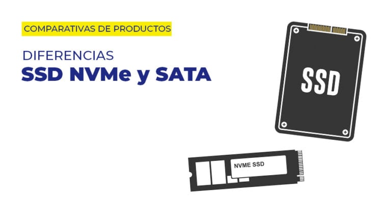 SSD NVMe y SATA